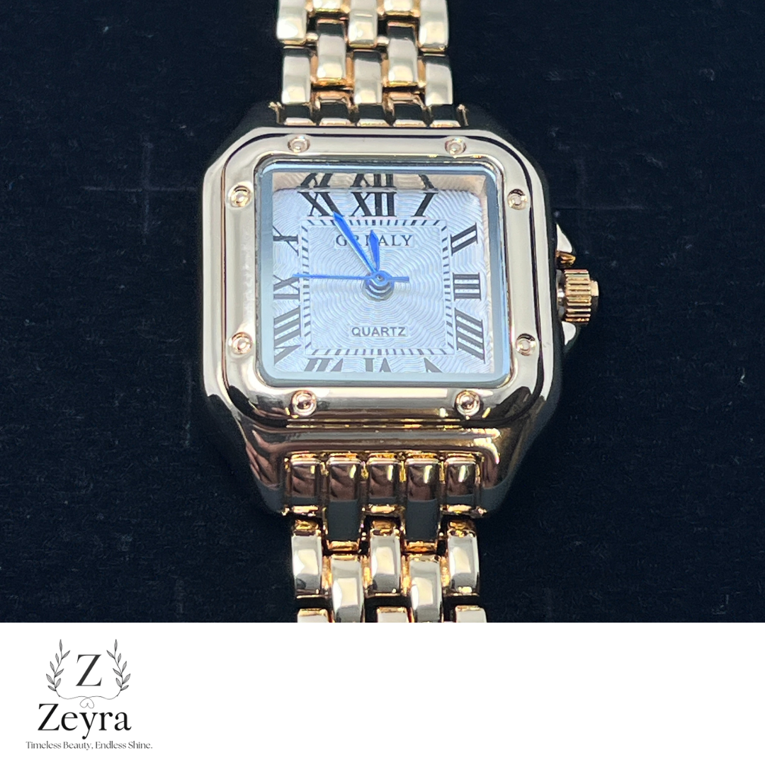 Zeyra Aurelia – Damenarmbanduhr mit Quarzwerk & römischen Ziffern | Elegant & stilvoll | Versand aus DE