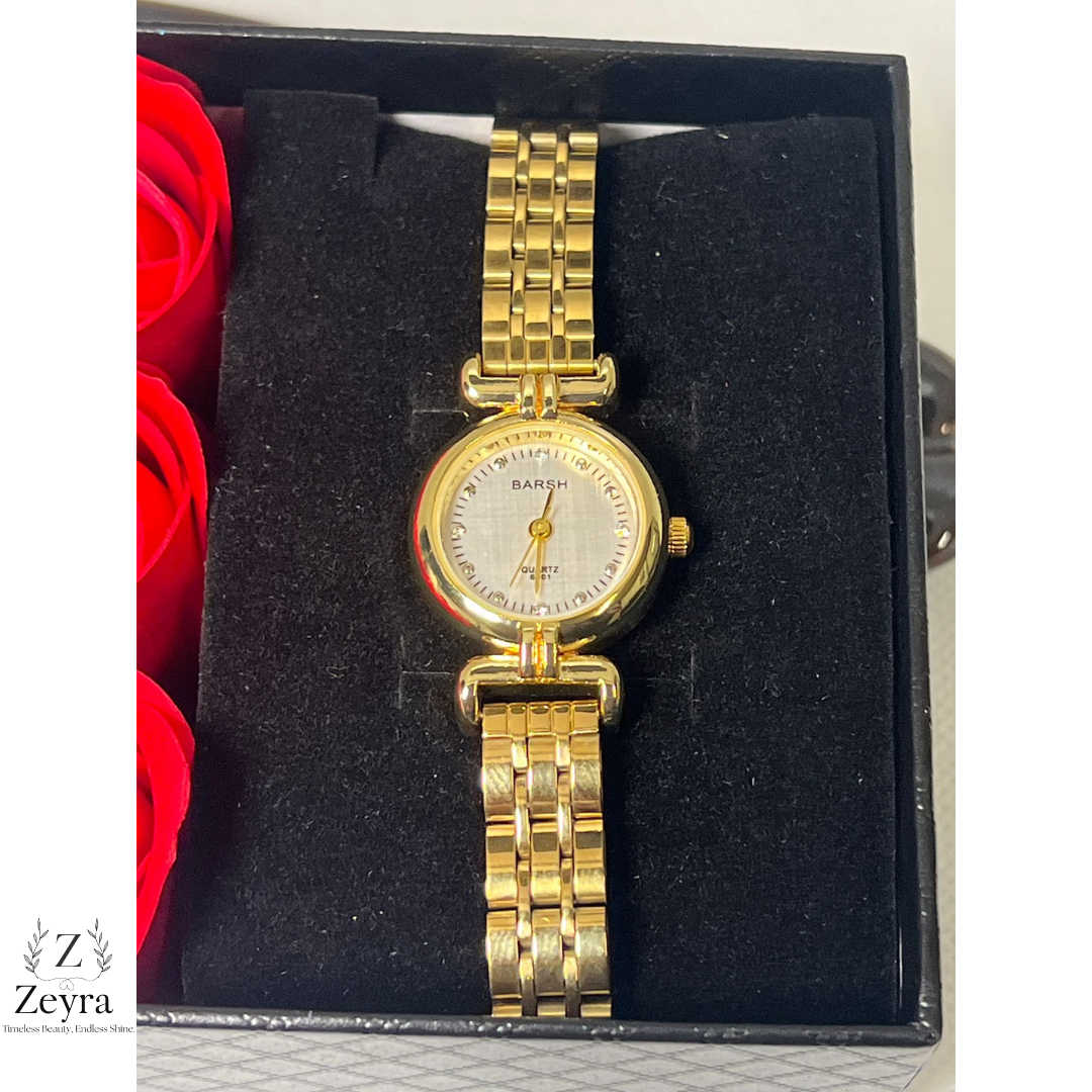 Zeyra Golden Grace – Klassische Damenuhr aus Edelstahl in 3 Farben | Zeyra | Versand aus DE
