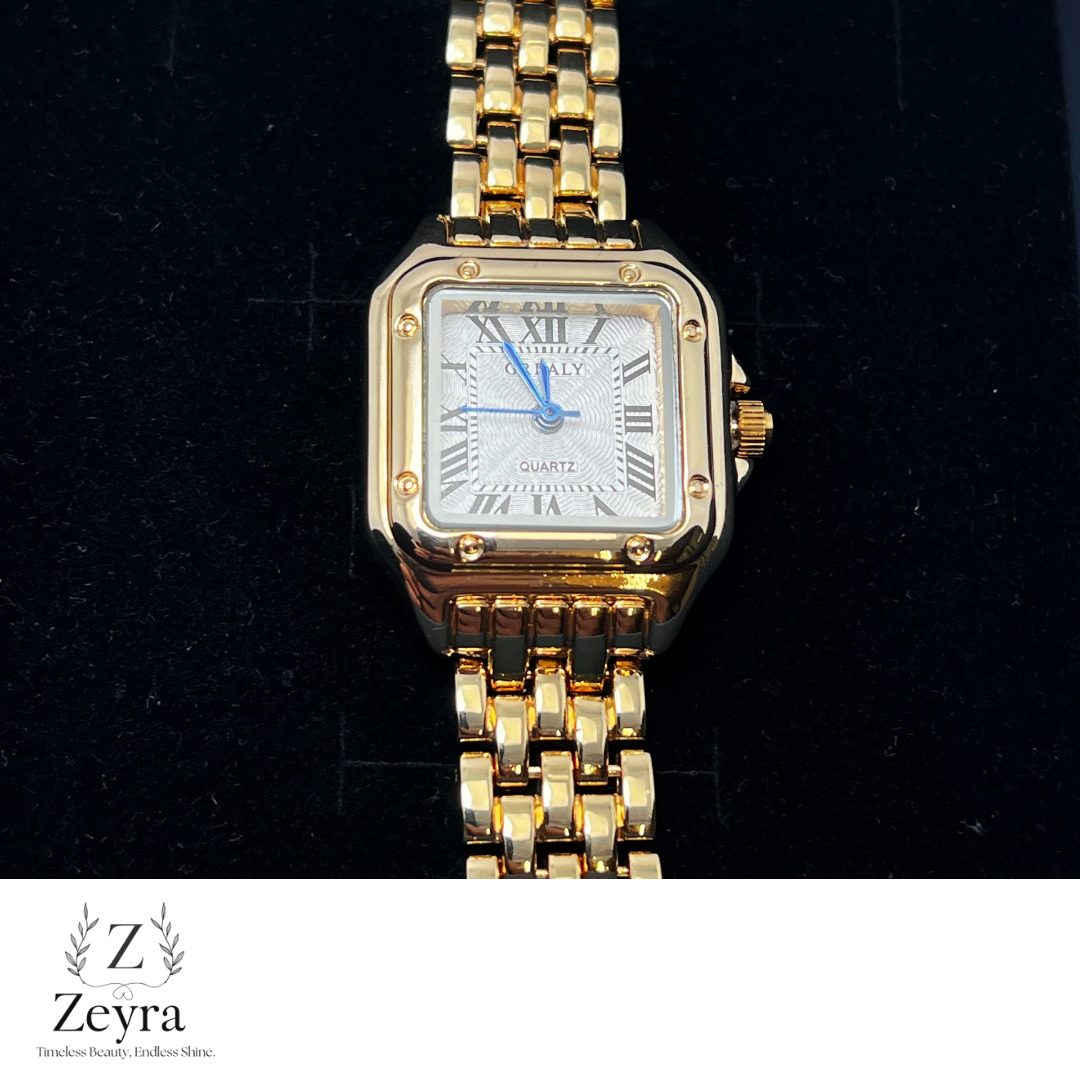 Zeyra Aurelia – Damenarmbanduhr mit Quarzwerk & römischen Ziffern | Elegant & stilvoll | Versand aus DE