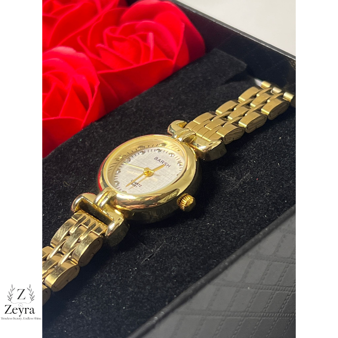 Zeyra Golden Grace – Klassische Damenuhr aus Edelstahl in 3 Farben | Zeyra | Versand aus DE