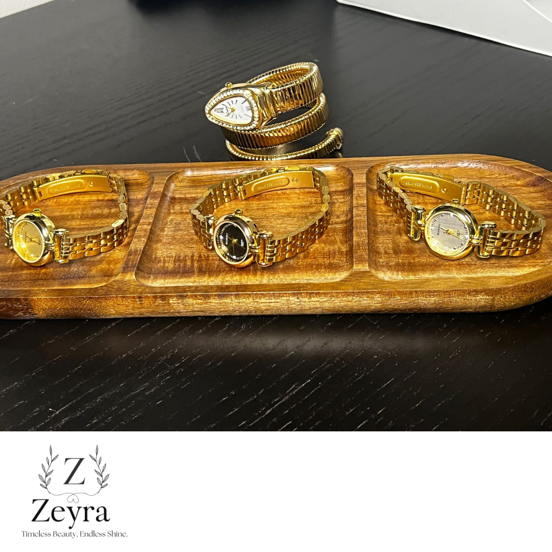 Zeyra Golden Grace – Klassische Damenuhr aus Edelstahl in 3 Farben | Zeyra | Versand aus DE