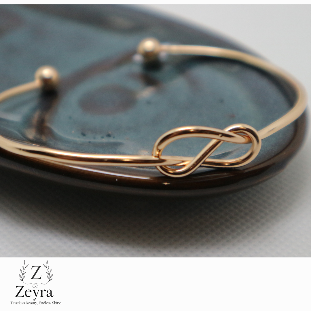 Zeyra Éternelle – Feines Armband mit rosegoldenem Finish & Naturperlen | Zeyra | Versand aus DE