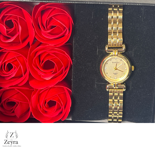 Zeyra Golden Grace – Klassische Damenuhr aus Edelstahl in 3 Farben | Zeyra | Versand aus DE