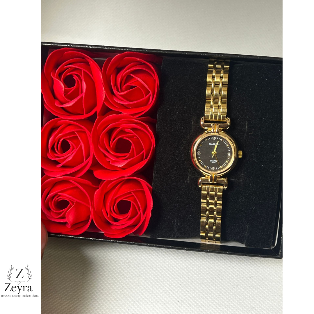 Zeyra Golden Grace – Klassische Damenuhr aus Edelstahl in 3 Farben | Zeyra | Versand aus DE