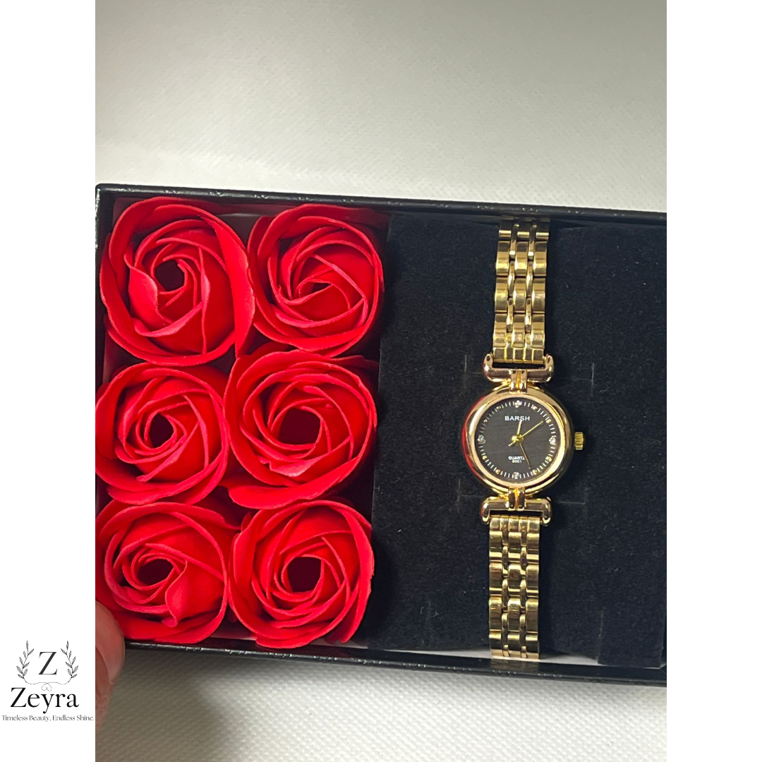 Zeyra Golden Grace – Klassische Damenuhr aus Edelstahl in 3 Farben | Zeyra | Versand aus DE