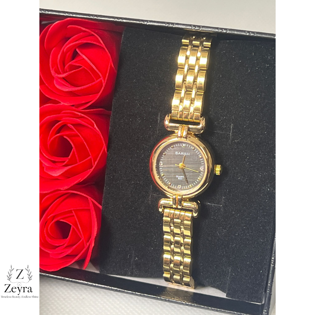 Zeyra Golden Grace – Klassische Damenuhr aus Edelstahl in 3 Farben | Zeyra | Versand aus DE