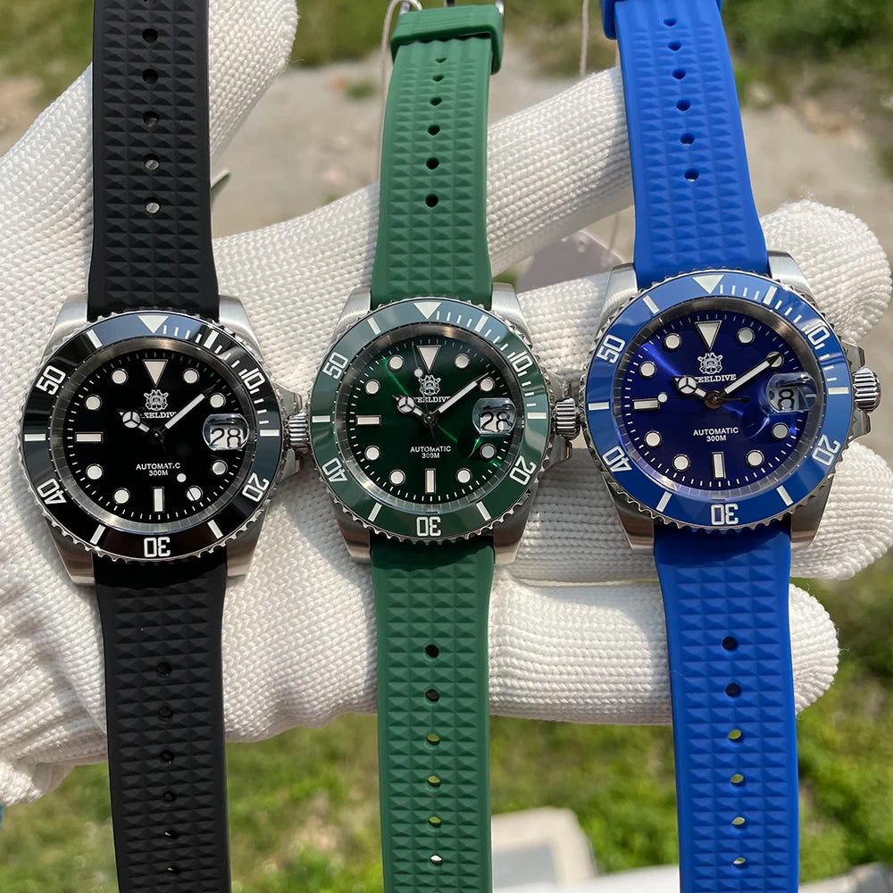 Steeldive SD1953 – Automatische Taucheruhr 41mm mit Keramik-Lünette & 30ATM Wasserdichte | Zeyra | Versand aus D