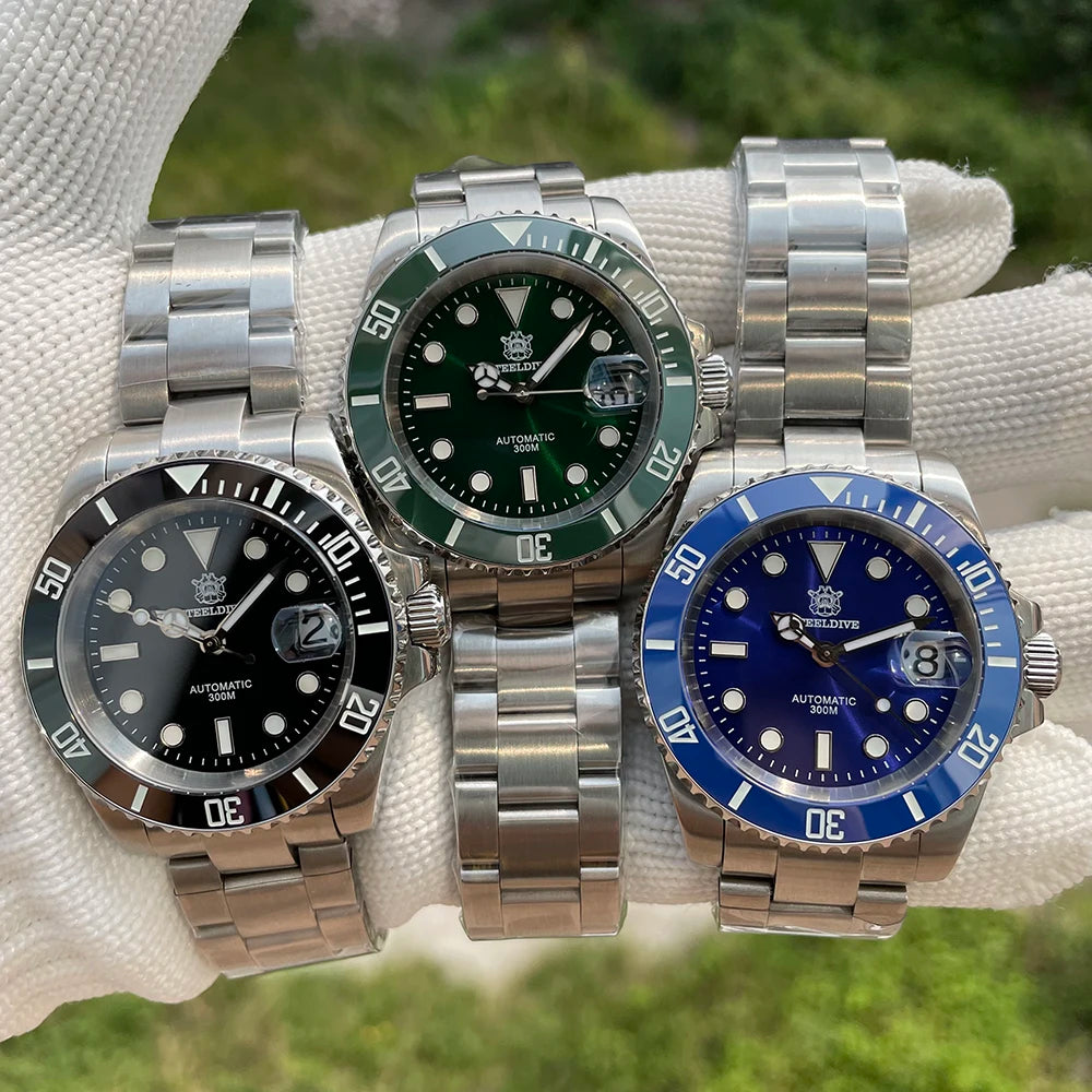 Steeldive SD1953 – Automatische Taucheruhr 41mm mit Keramik-Lünette & 30ATM Wasserdichte | Zeyra | Versand aus D
