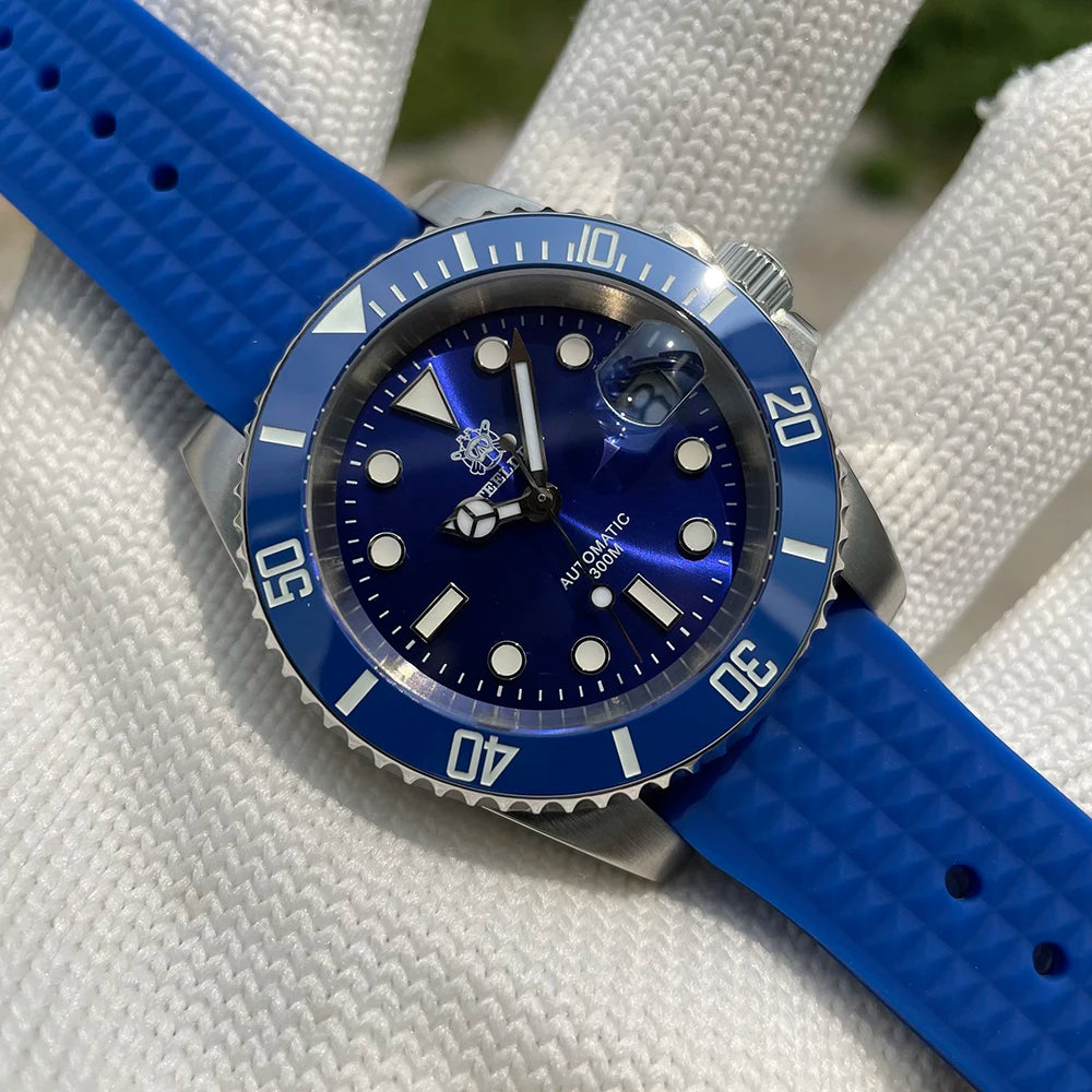 Steeldive SD1953 – Automatische Taucheruhr 41mm mit Keramik-Lünette & 30ATM Wasserdichte | Zeyra | Versand aus D
