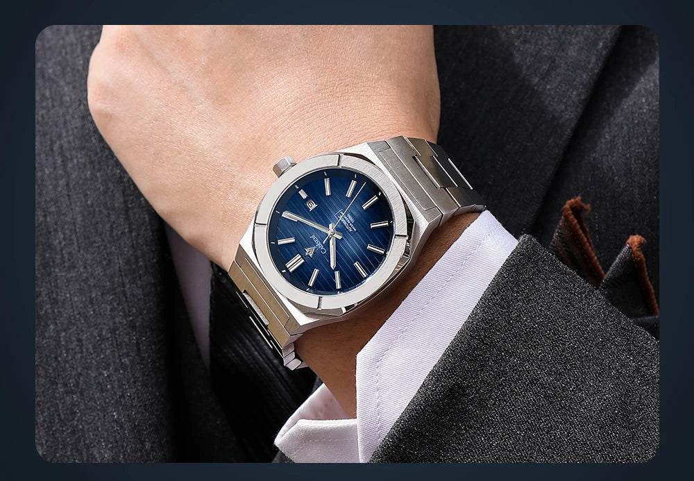 Cadisen Automatik Taucheruhr – Retro Luxury Diver, MIYOTA 8215, 100M wasserdicht, Saphirglas | Zeyra | Versand aus D