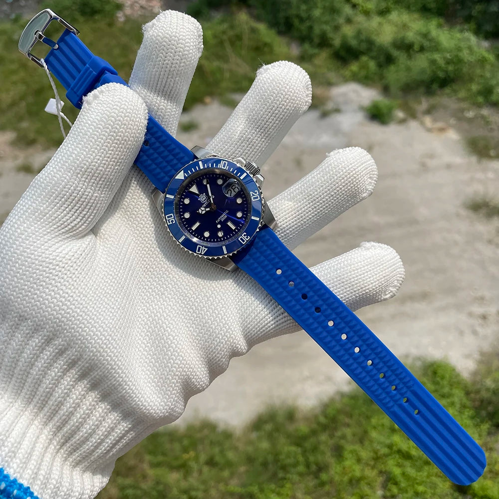 Steeldive SD1953 – Automatische Taucheruhr 41mm mit Keramik-Lünette & 30ATM Wasserdichte | Zeyra | Versand aus D
