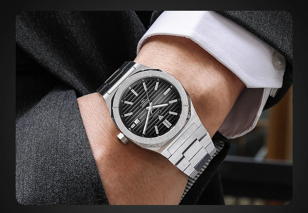 Cadisen Automatik Taucheruhr – Retro Luxury Diver, MIYOTA 8215, 100M wasserdicht, Saphirglas | Zeyra | Versand aus D
