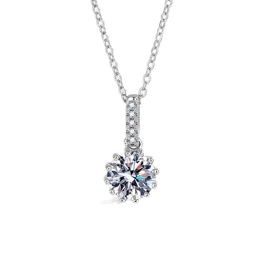 925 Sterling Silber Schmuckset Damen – Herz Design mit Zirkonia, 3-teilig (Ring, Ohrringe, Halskette) | Zeyra | Versand aus D