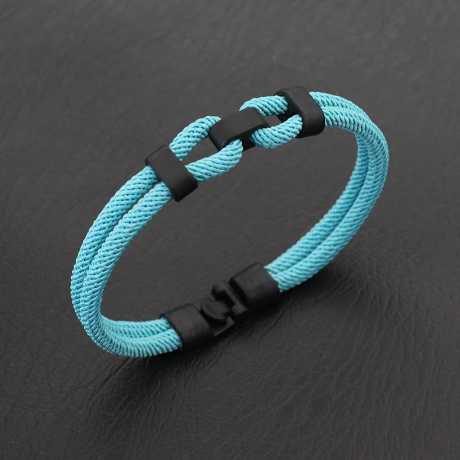 Herren Rope Armband – Geflochtenes 4mm Milan Seilarmband, 6 Farben, Casual & Maskulin | Zeyra | Versand aus D