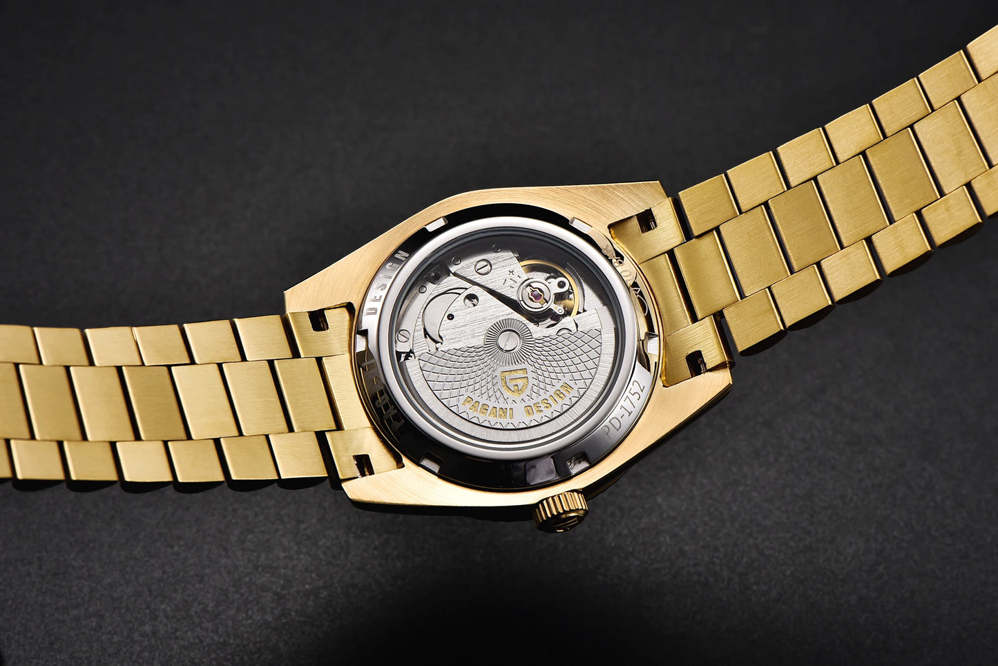 Pagani Design 2025 Automatik Herrenuhr – Luxusmechanik, AR-Saphirglas, Kalenderfunktion | Zeyra | Versand aus D