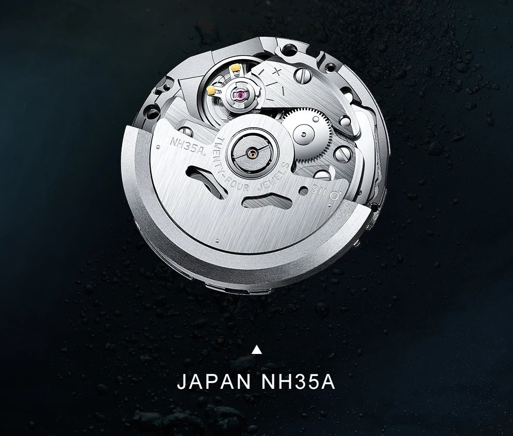 Cadisen Aqua Diver 2024 – Luxus-Automatik Herrenuhr, NH35A, 100M wasserdicht, Luminous | Zeyra | Versand aus D