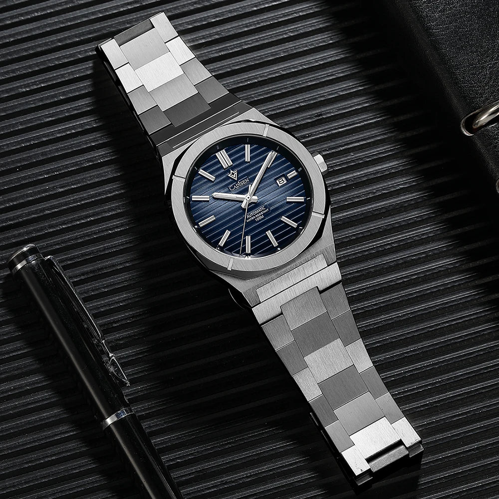Cadisen Automatik Taucheruhr – Retro Luxury Diver, MIYOTA 8215, 100M wasserdicht, Saphirglas | Zeyra | Versand aus D