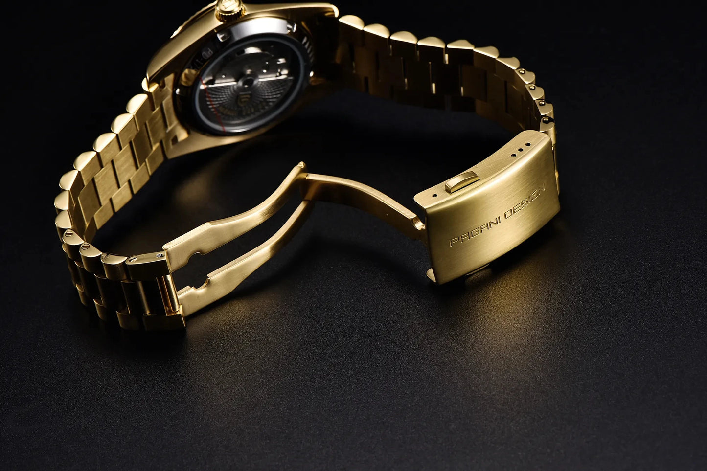Pagani Design 2025 Automatik Herrenuhr – Luxusmechanik, AR-Saphirglas, Kalenderfunktion | Zeyra | Versand aus D