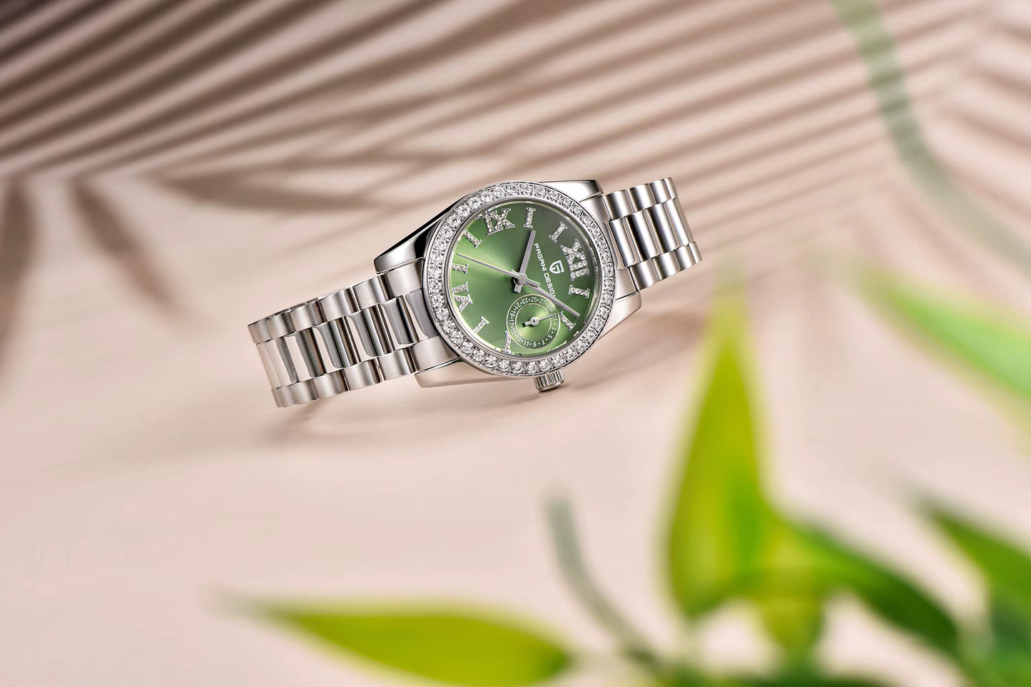 PAGANI DESIGN 2024 Damen Armbanduhr – 32 mm Luxus Quarzuhr | Elegant, Wasserdicht & Saphirglas | Zeyra® | Versand aus DE