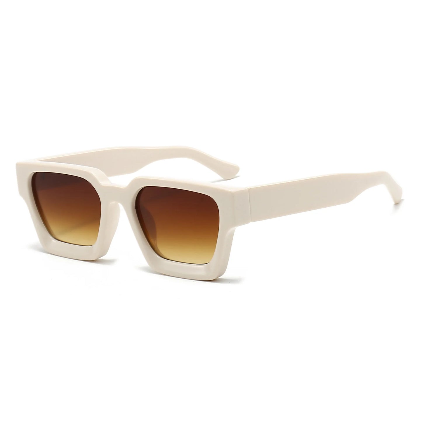 KLASSNUM 2025 Designer Sonnenbrille – Quadratischer Rahmen, Retro Trend, UV400 Schutz, Unisex | Zeyra | Versand aus D