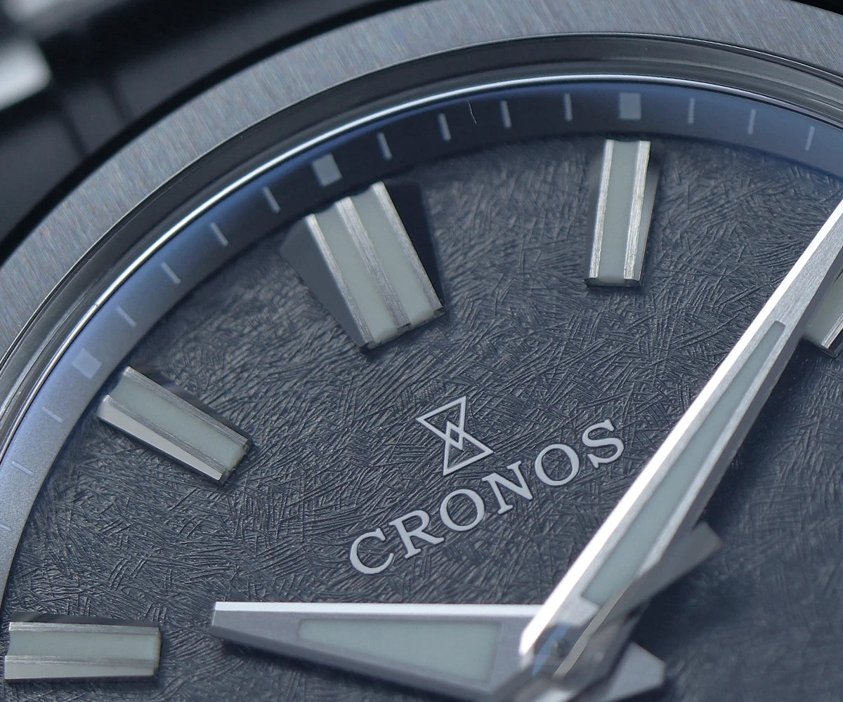 Cronos Men Watch 39mm Automatic Wristwatches White Dial Solid Links Sapphire 10 ATM L6037M