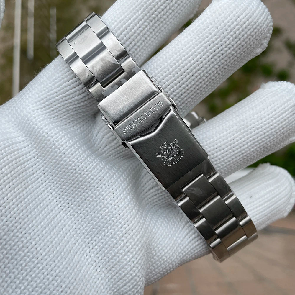 Steeldive SD1953 – Automatische Taucheruhr 41mm mit Keramik-Lünette & 30ATM Wasserdichte | Zeyra | Versand aus D