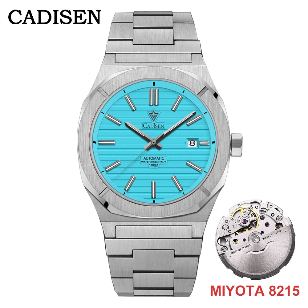 Cadisen Automatik Taucheruhr – Retro Luxury Diver, MIYOTA 8215, 100M wasserdicht, Saphirglas | Zeyra | Versand aus D