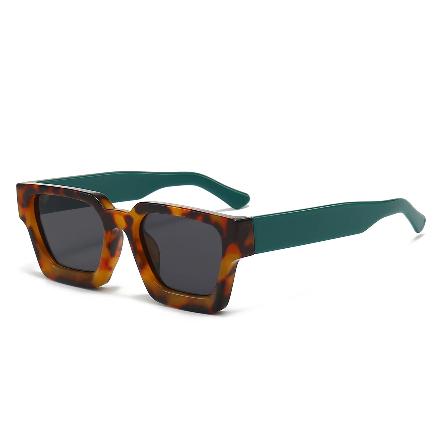 KLASSNUM 2025 Designer Sonnenbrille – Quadratischer Rahmen, Retro Trend, UV400 Schutz, Unisex | Zeyra | Versand aus D