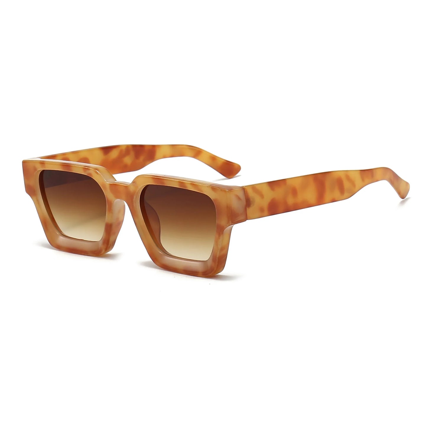 KLASSNUM 2025 Designer Sonnenbrille – Quadratischer Rahmen, Retro Trend, UV400 Schutz, Unisex | Zeyra | Versand aus D