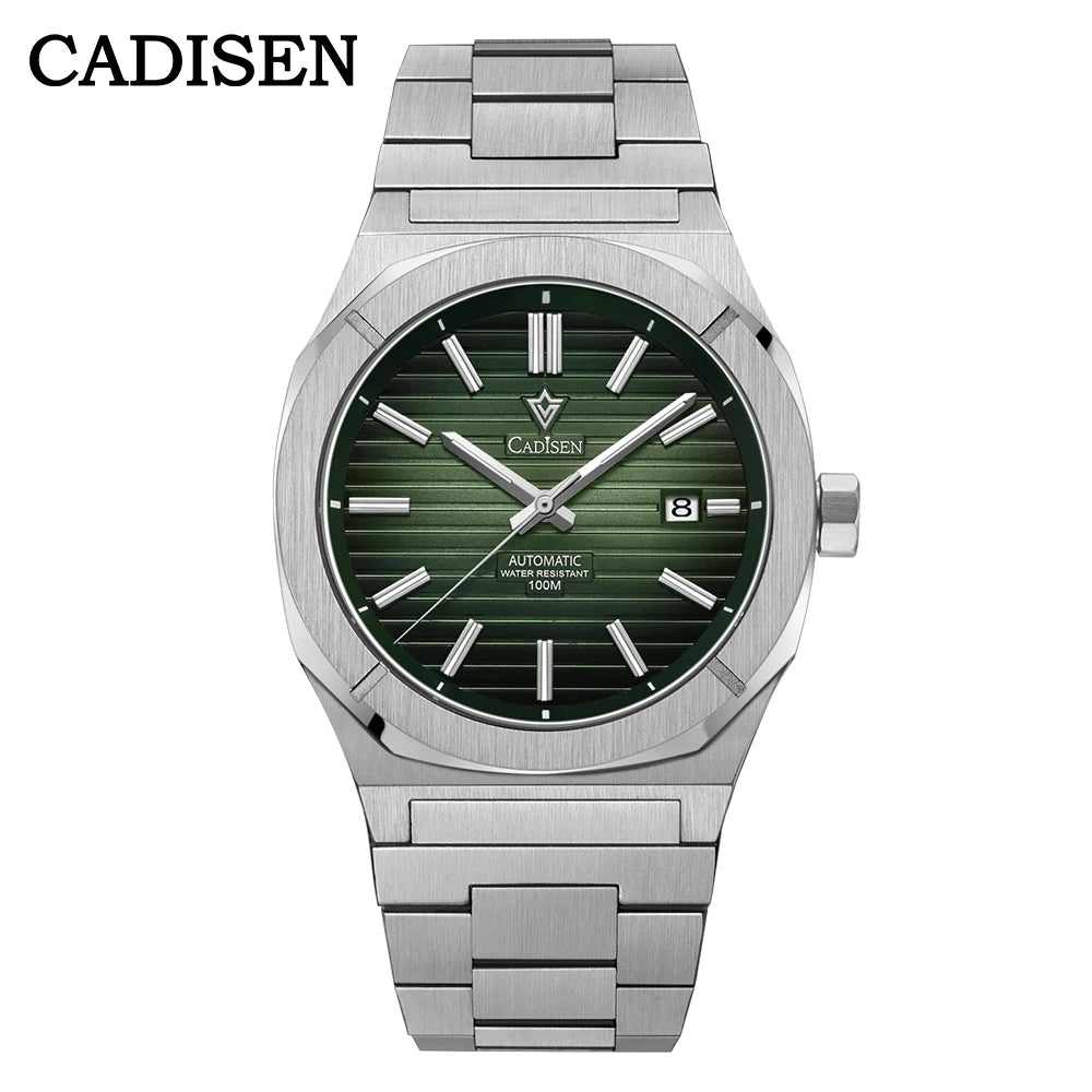 Cadisen Automatik Taucheruhr – Retro Luxury Diver, MIYOTA 8215, 100M wasserdicht, Saphirglas | Zeyra | Versand aus D