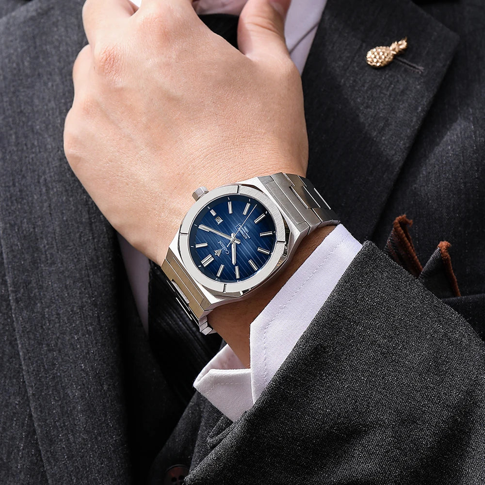 Cadisen Automatik Taucheruhr – Retro Luxury Diver, MIYOTA 8215, 100M wasserdicht, Saphirglas | Zeyra | Versand aus D