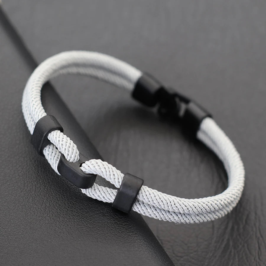 Herren Rope Armband – Geflochtenes 4mm Milan Seilarmband, 6 Farben, Casual & Maskulin | Zeyra | Versand aus D