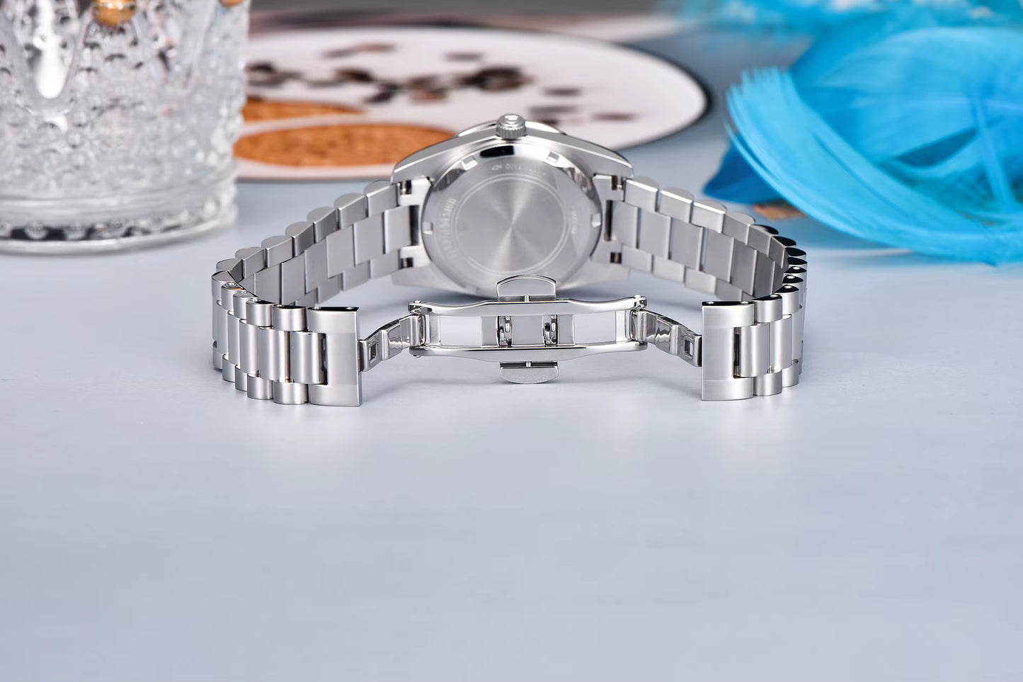 PAGANI DESIGN 2024 Damen Armbanduhr – 32 mm Luxus Quarzuhr | Elegant, Wasserdicht & Saphirglas | Zeyra® | Versand aus DE