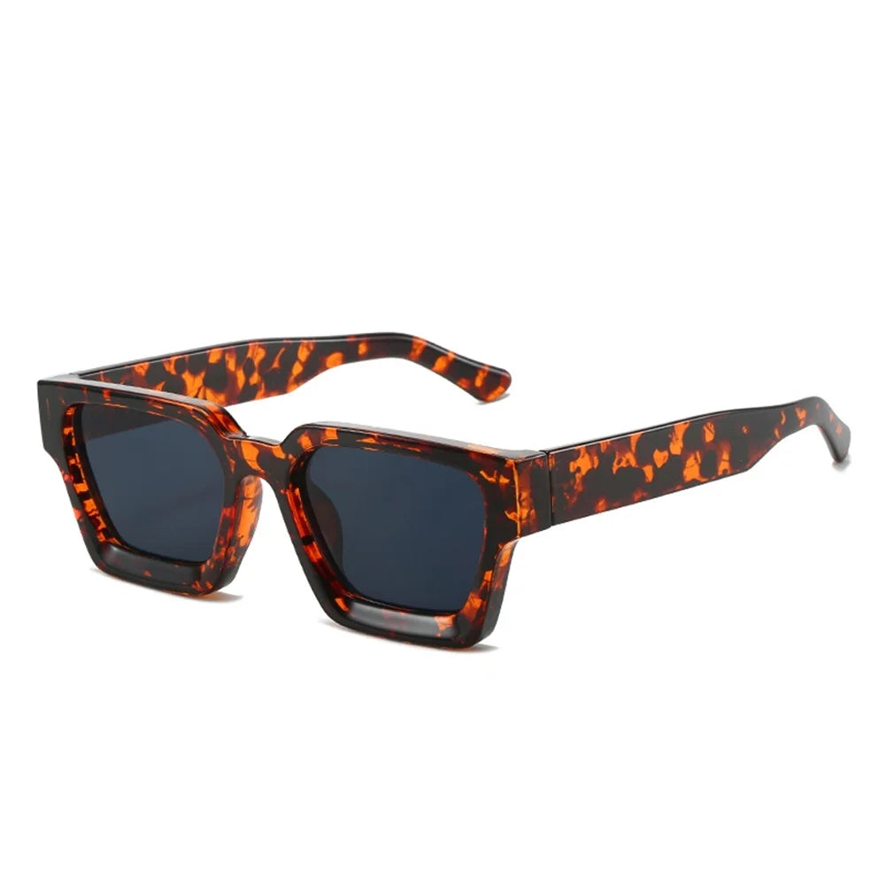 KLASSNUM 2025 Designer Sonnenbrille – Quadratischer Rahmen, Retro Trend, UV400 Schutz, Unisex | Zeyra | Versand aus D