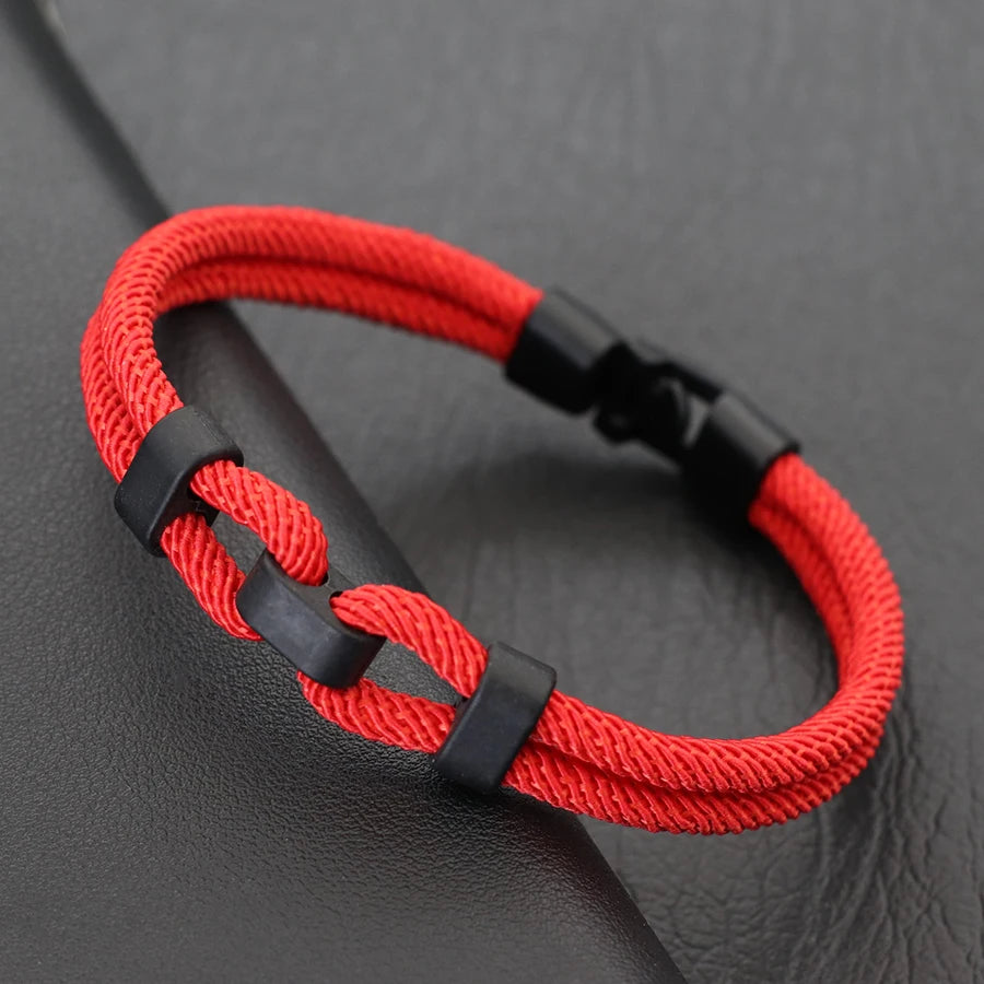 Herren Rope Armband – Geflochtenes 4mm Milan Seilarmband, 6 Farben, Casual & Maskulin | Zeyra | Versand aus D
