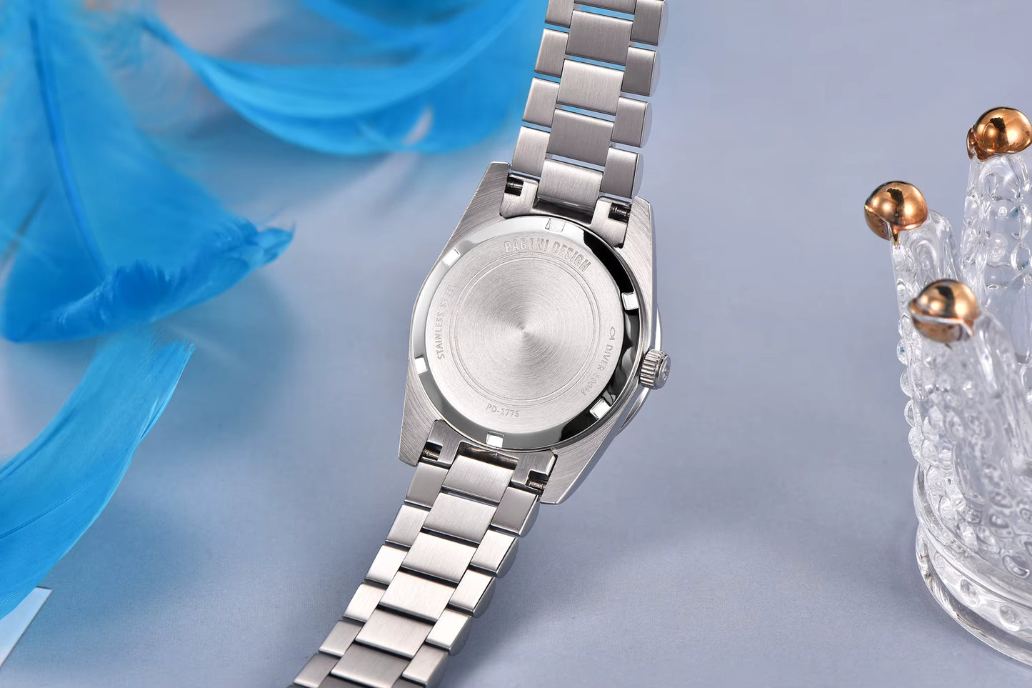PAGANI DESIGN 2024 Damen Armbanduhr – 32 mm Luxus Quarzuhr | Elegant, Wasserdicht & Saphirglas | Zeyra® | Versand aus DE