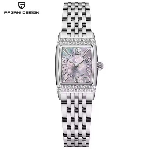 Pagani Design Damenarmbanduhr – Luxus Quarzuhr mit Saphirglas | Edelstahl & Wasserdicht bis 50 m | Elegantes Accessoire für stilvolle Frauen | Zeyra® Edition