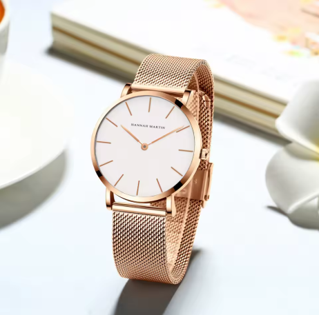 Damen Armbanduhr – Verschiedene Farben Mesh Uhr mit Armband | Japanisches Quarzwerk | Zeyra® | Versand aus DE