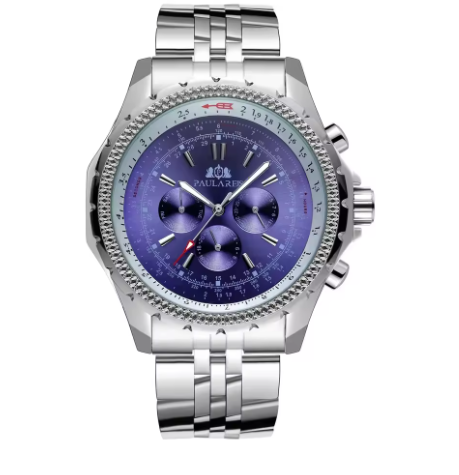 Automatik Herrenuhr – Edelstahl Mechanikuhr mit blauem, schwarzem oder weißem Zifferblatt | Sportlich & Elegant | Zeyra® | Versand aus DE