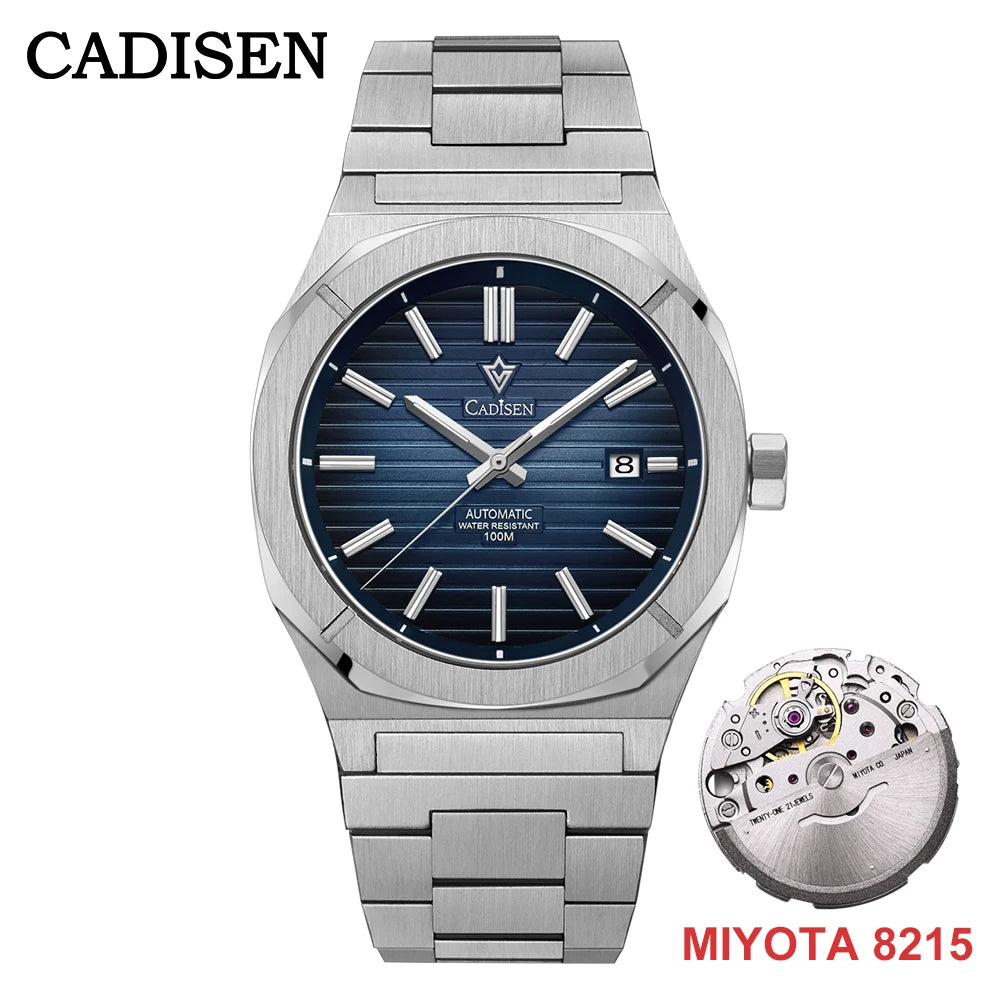 Cadisen Automatik Taucheruhr – Retro Luxury Diver, MIYOTA 8215, 100M wasserdicht, Saphirglas | Zeyra | Versand aus D