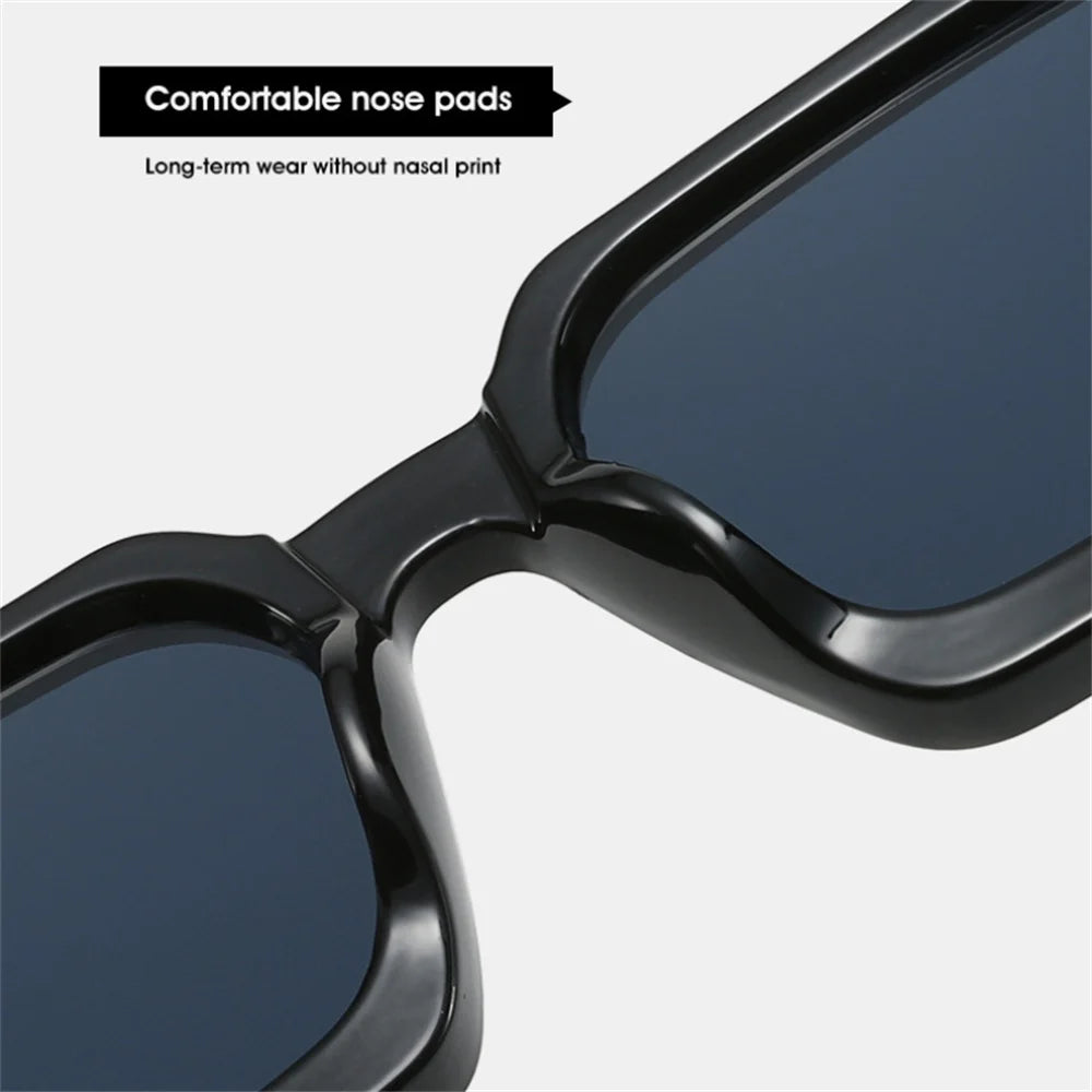 KLASSNUM 2025 Designer Sonnenbrille – Quadratischer Rahmen, Retro Trend, UV400 Schutz, Unisex | Zeyra | Versand aus D