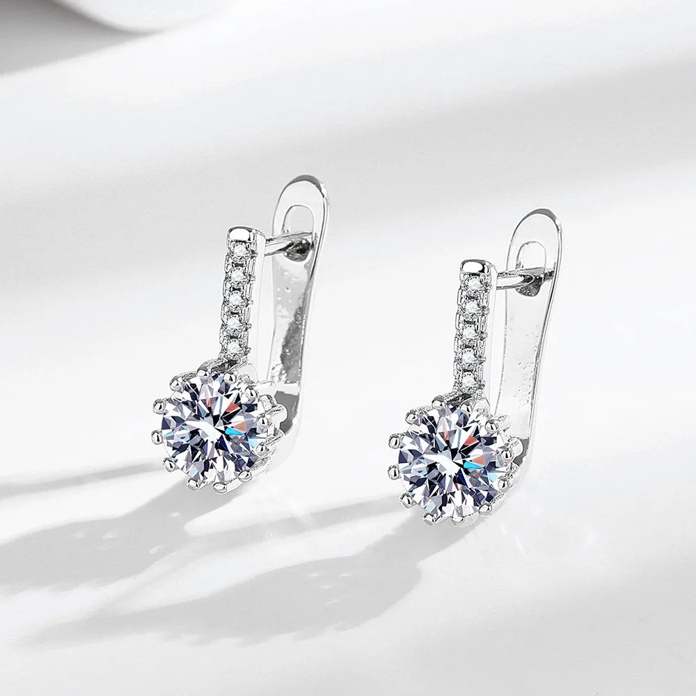 925 Sterling Silber Schmuckset Damen – Herz Design mit Zirkonia, 3-teilig (Ring, Ohrringe, Halskette) | Zeyra | Versand aus D