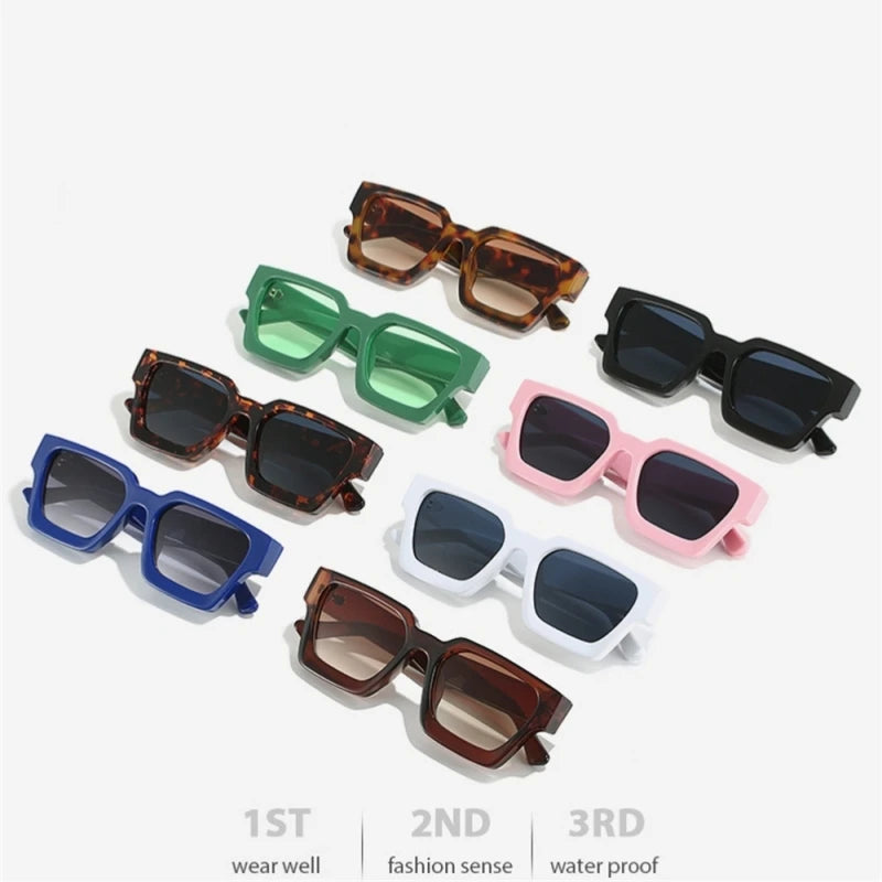KLASSNUM 2025 Designer Sonnenbrille – Quadratischer Rahmen, Retro Trend, UV400 Schutz, Unisex | Zeyra | Versand aus D