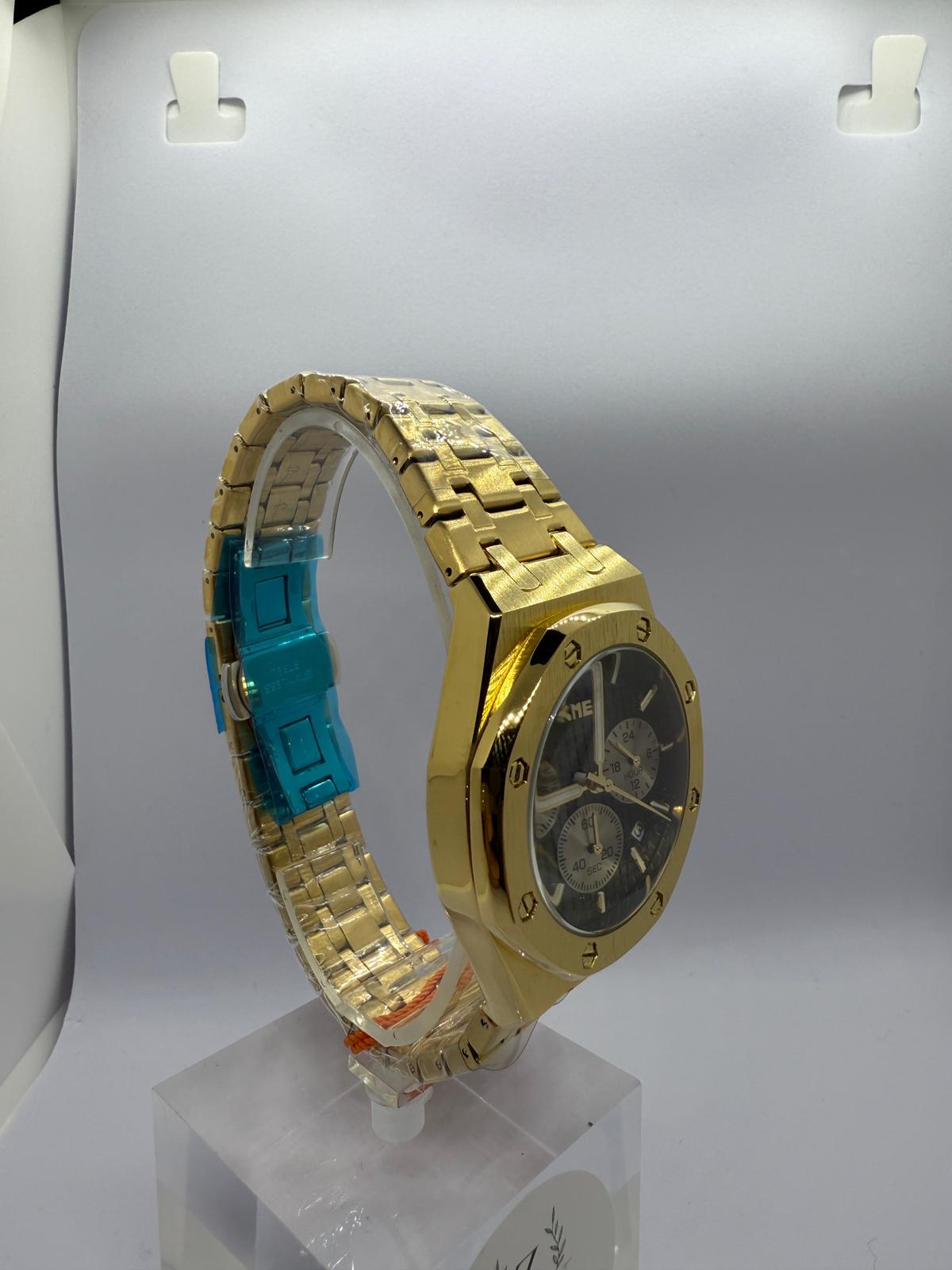 Zeyra RoyalChrono – Luxus-Chrono-Armbanduhr im Royal-Oak-Design | Gold & Silber Varianten | Edelstahlarmband | Quarzwerk | Versand aus DE