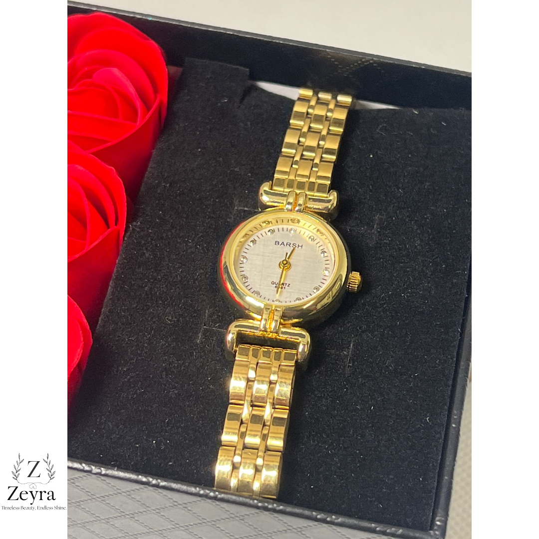 Zeyra Golden Grace – Klassische Damenuhr aus Edelstahl in 3 Farben | Zeyra | Versand aus DE