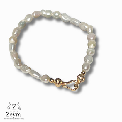 Zeyra Mira – Perlenarmband mit Goldhaken-Verschluss | Zeyra | Versand aus DE