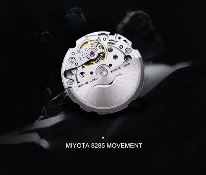 Cadisen Automatik Herrenuhr – Meteoriten-Zifferblatt, MIYOTA 8285, 100m wasserdicht | Zeyra | Versand aus D