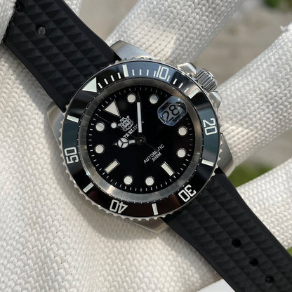 Steeldive SD1953 – Automatische Taucheruhr 41mm mit Keramik-Lünette & 30ATM Wasserdichte | Zeyra | Versand aus D