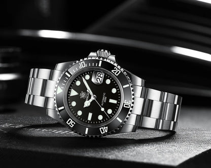 Steeldive SD1953 – Automatische Taucheruhr 41mm mit Keramik-Lünette & 30ATM Wasserdichte | Zeyra | Versand aus D