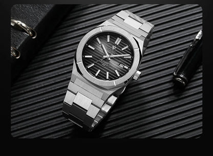 Cadisen Automatik Taucheruhr – Retro Luxury Diver, MIYOTA 8215, 100M wasserdicht, Saphirglas | Zeyra | Versand aus D